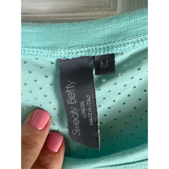 Sweaty Betty Womens Teal Blouse Size M - Picture 2 of 4